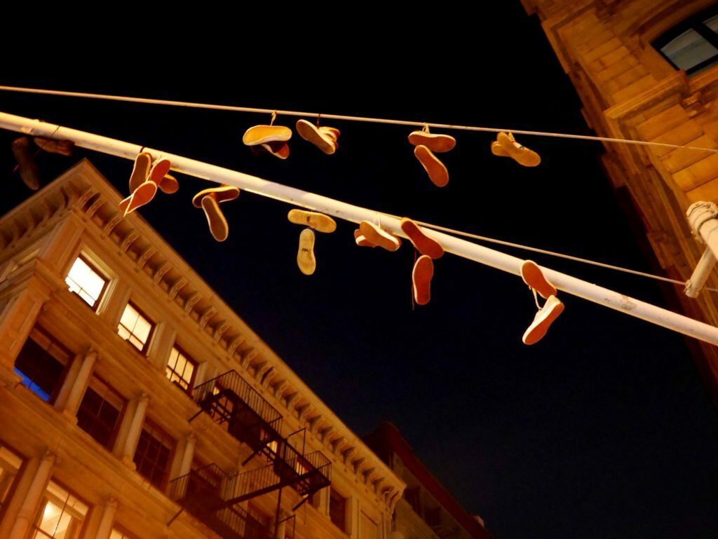 Straßenkunst in New Yorker Soho