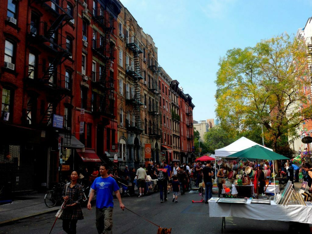 Straßenfest in East Village