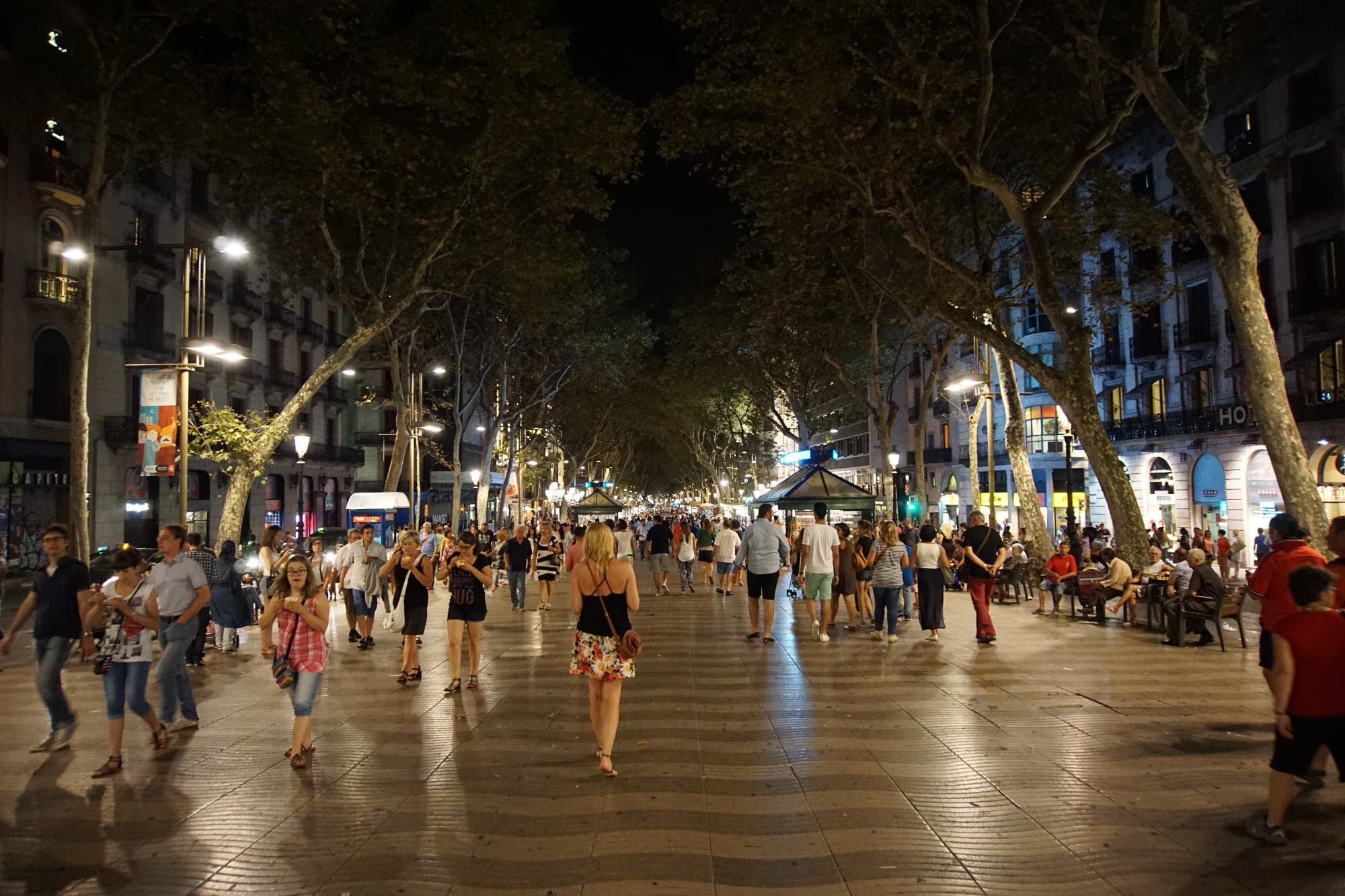 Las Ramblas in Barcelona