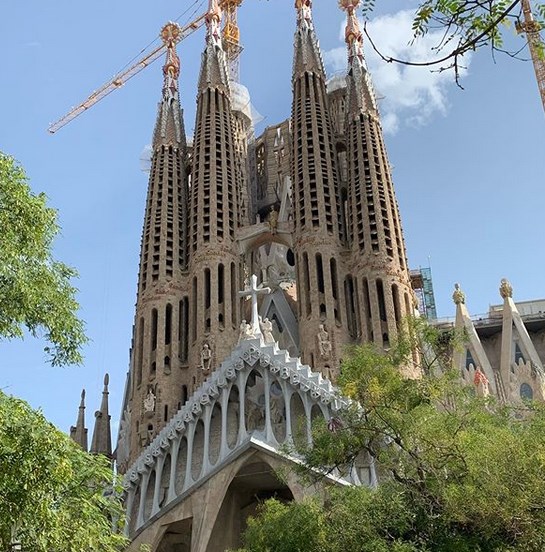 Sagrada Familia in September